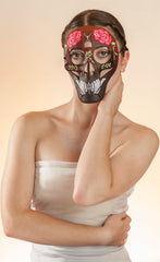 The romantic and provocative handmade leather masks of Wendy Drolma