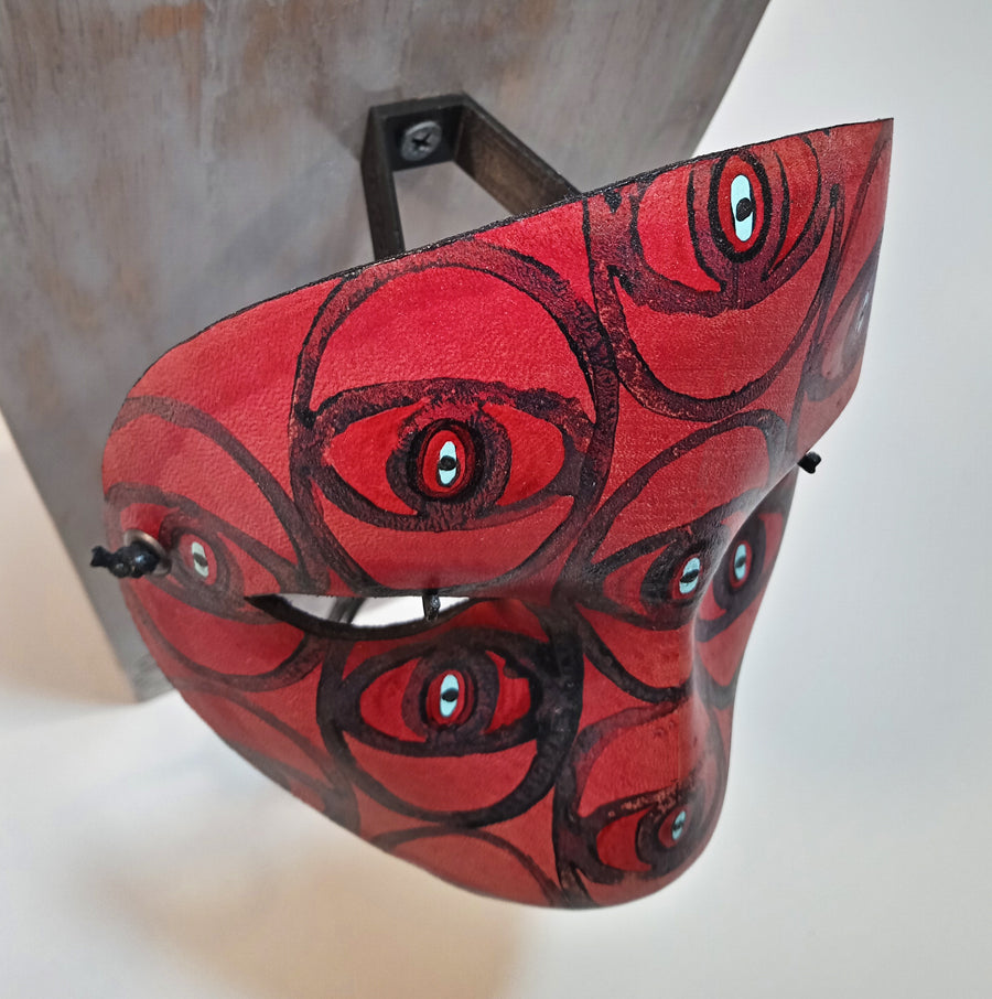 Wall Mounted Mask Display Hanger - #3 – The Mysterious Mask Shop