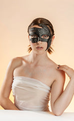 The romantic and provocative handmade leather masks of Wendy Drolma